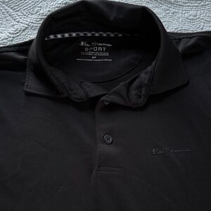 Ben Sherman Sport Black Polo Shirt